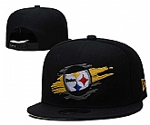 Pittsburgh Steelers Team Logo Adjustable Hat YD (5),baseball caps,new era cap wholesale,wholesale hats
